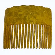 Turtle Shell Hair Comb - Gold